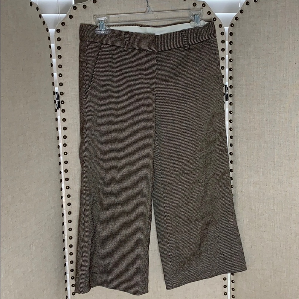 Theory wide leg cropped pant